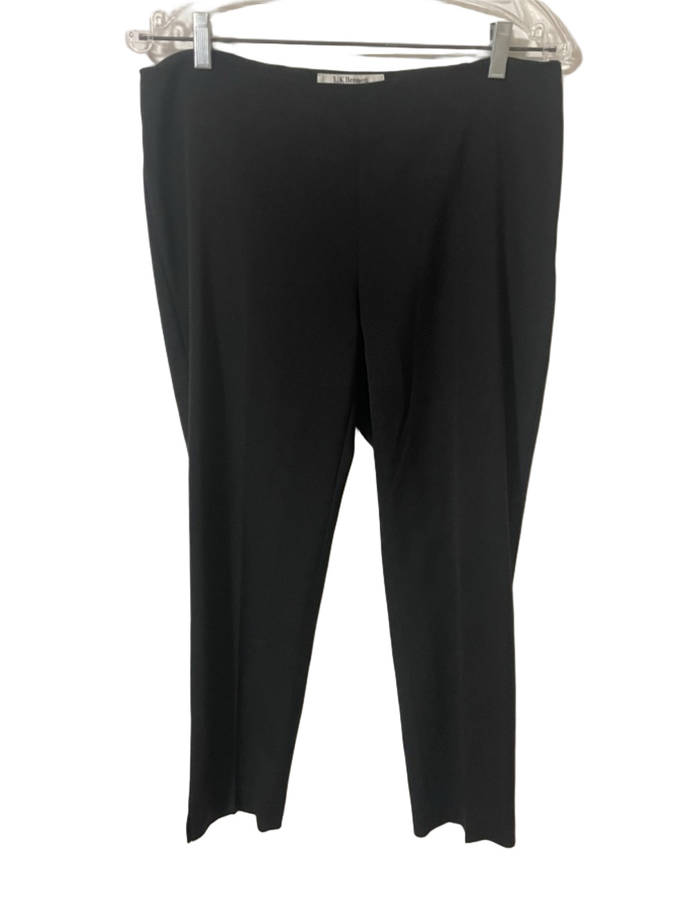 LK Bennett Black Tapered Trousers Size 8